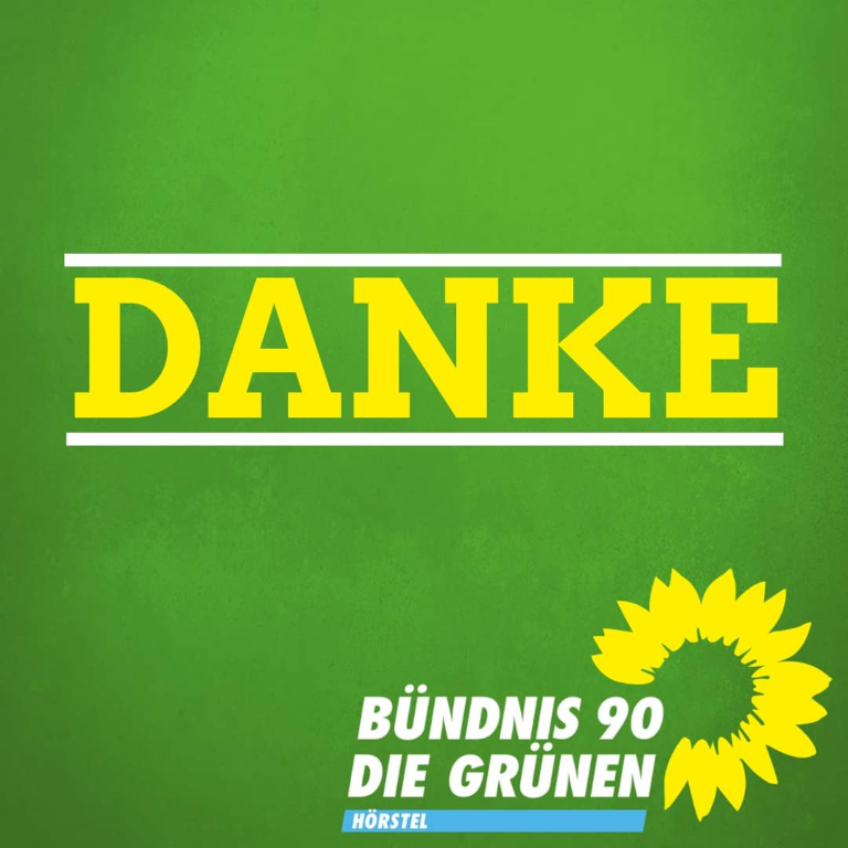 Grüne Hörstel legen bei der Kommunalwahl um 6,79 % zu. Jan Löbbers holt das erste Direktmandat.